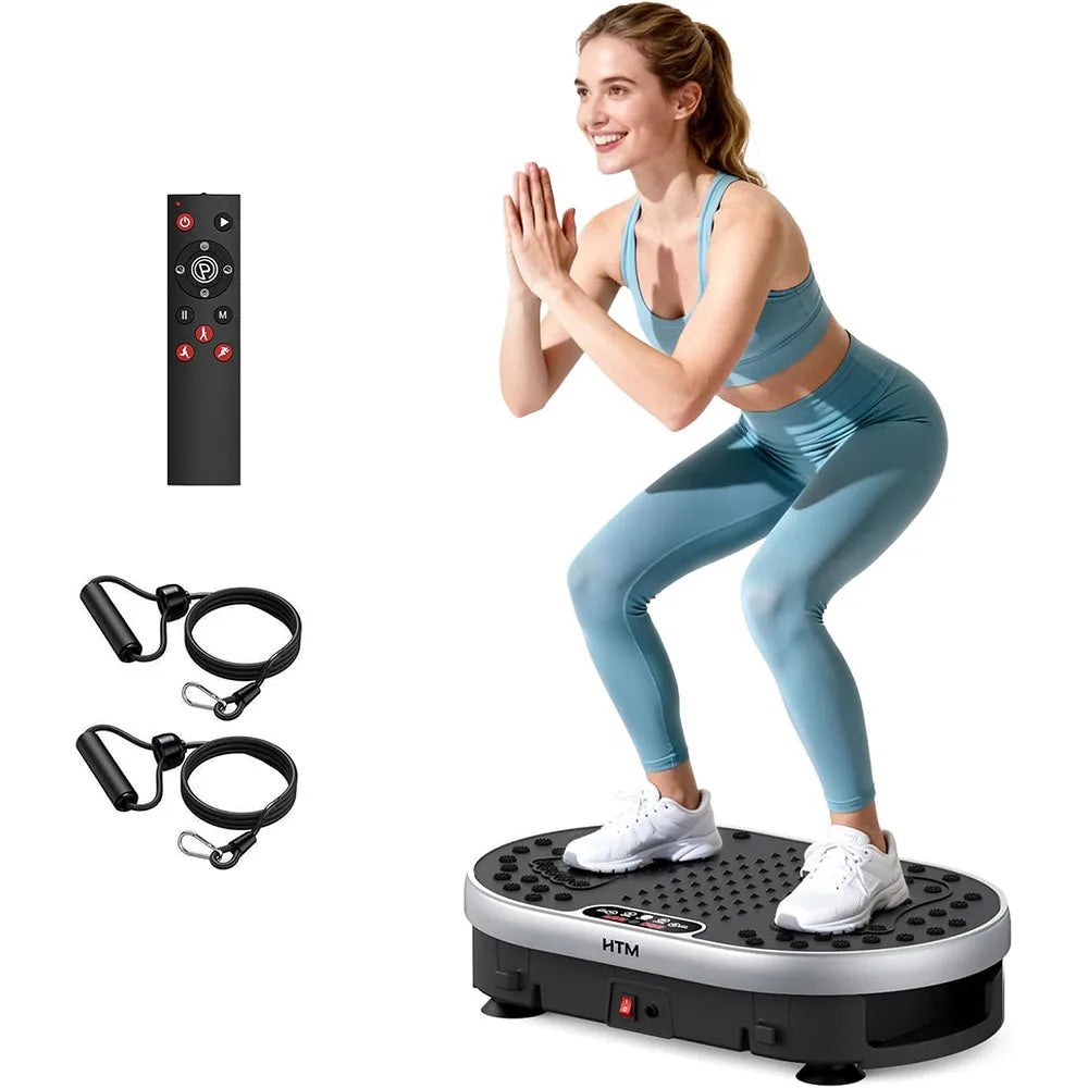 HTM Vibration Plate Exercise Machine 120 Speed Levels