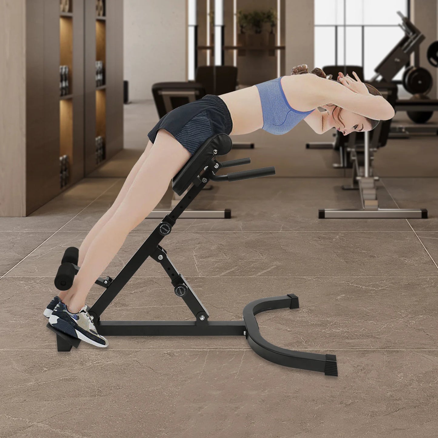 Roman Chair Abdominal Bench For Core Strength And Posture