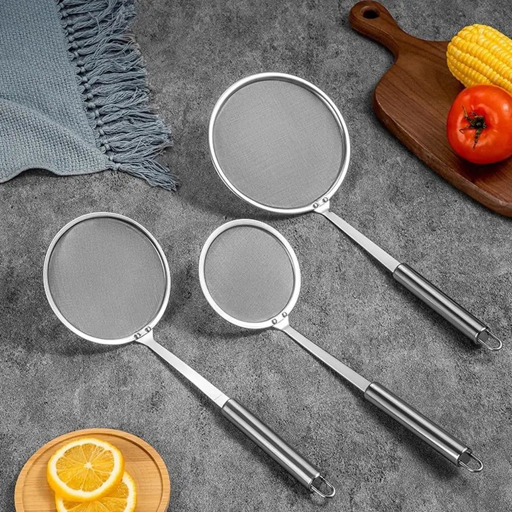 Kitpipi Fat Skimmer Spoon Fine Mesh Kitchen Strainer